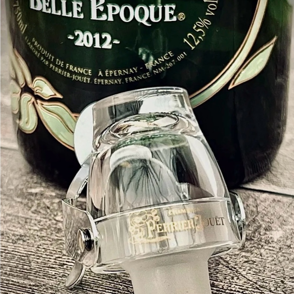 PERRIER JOUET CHAMPAGNE BOTTLE STOPPER/ /FIZZ SAVER MADE IN ITALY - Picture 5 of 9